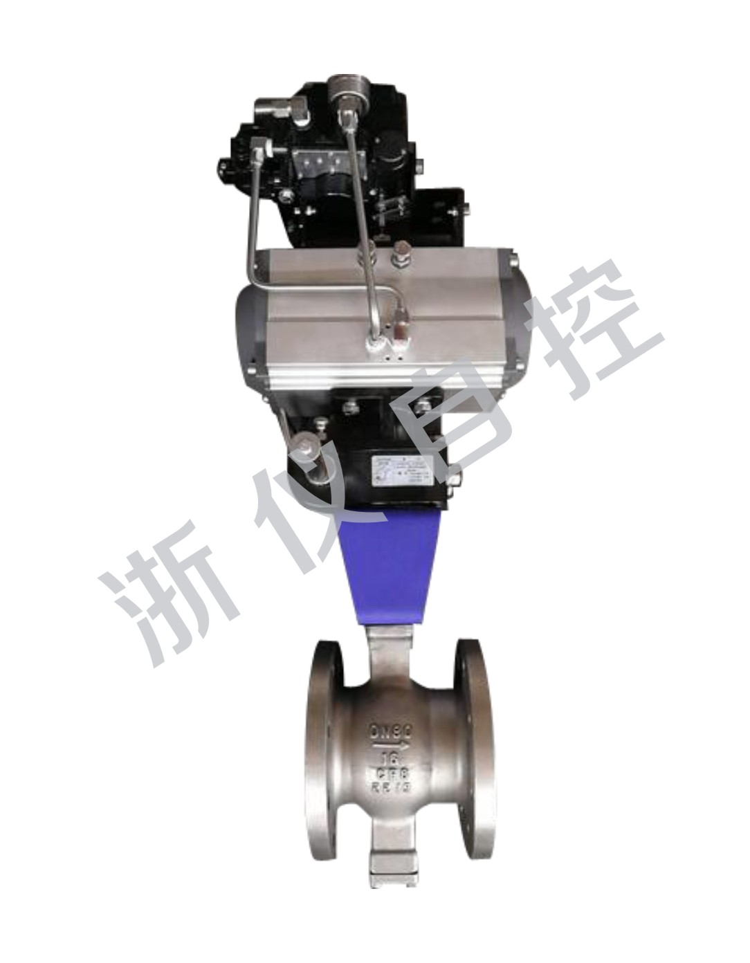 V1070/V1071造纸用气动V型切断调节球阀