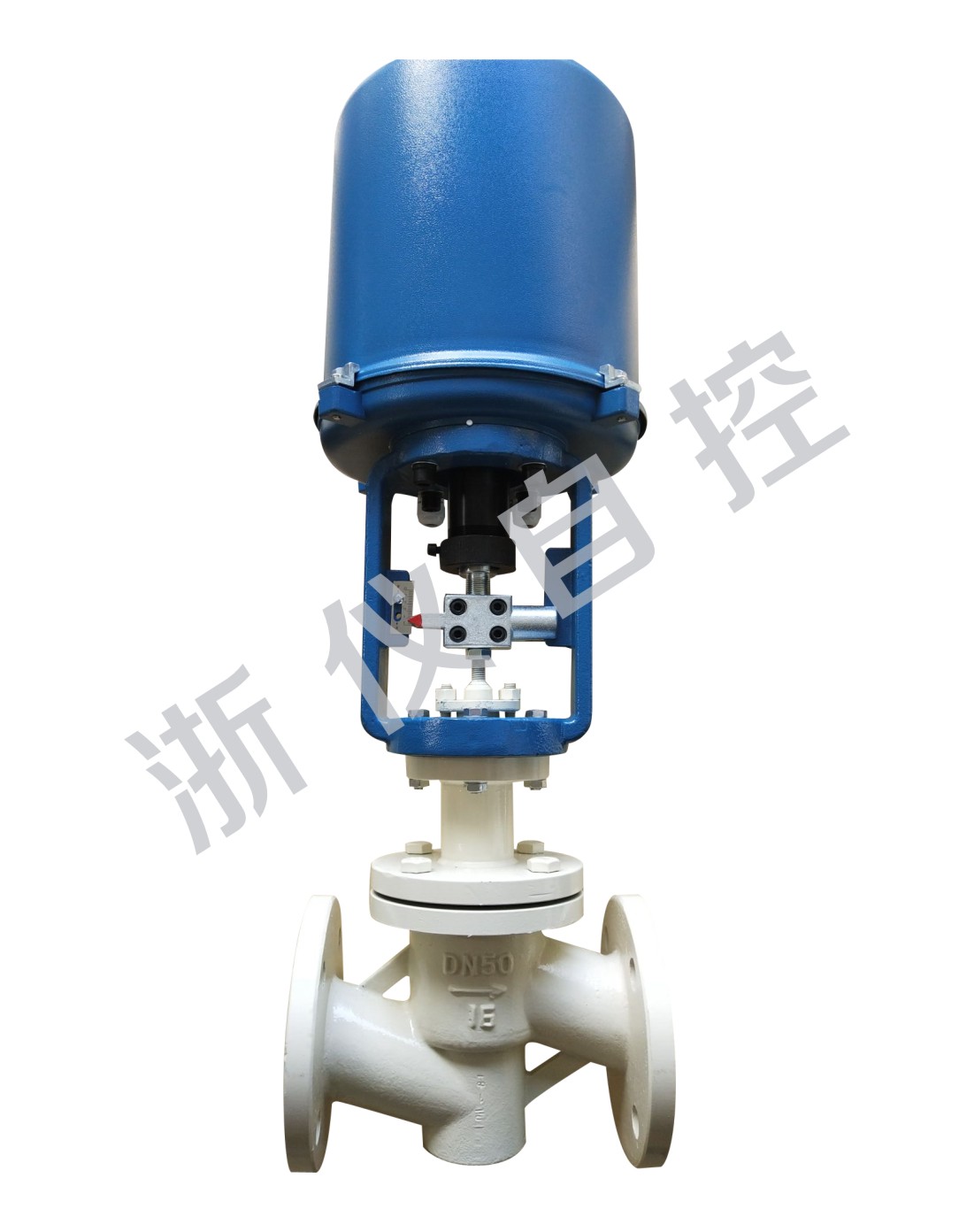 RF997防爆电动衬氟单座调节阀